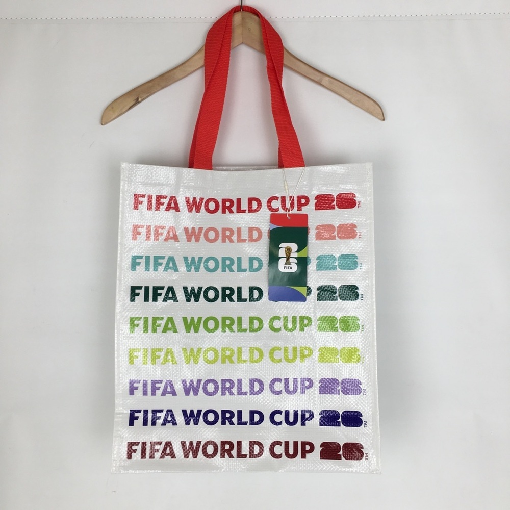 FIFA World Cup 2026 Tote Bag Reusable Shopping Bag Collectible Souvenir NEW NWT